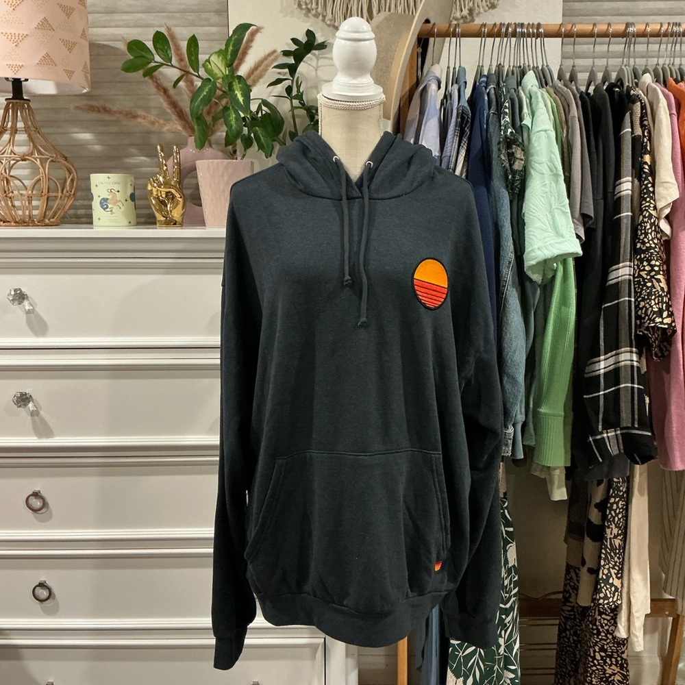 Aviator Nation | SUNSET PATCH PULLOVER RELAXED HO… - image 4